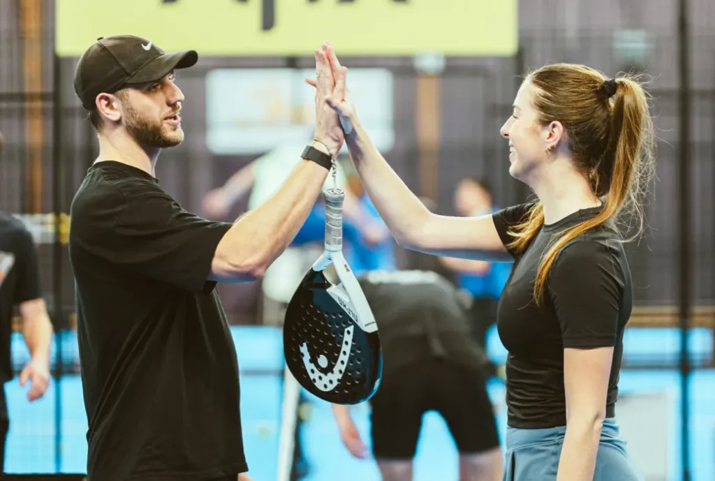 Padel clinic en teambuilding