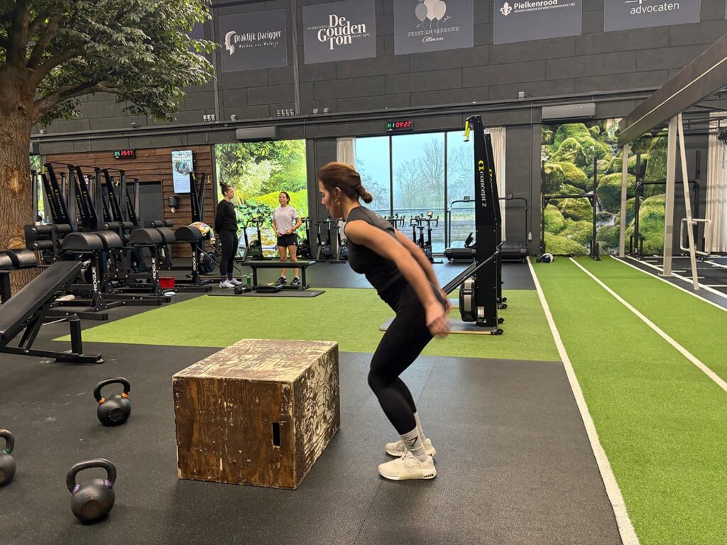 Box jump als krachtoefening voor MS patient 2
