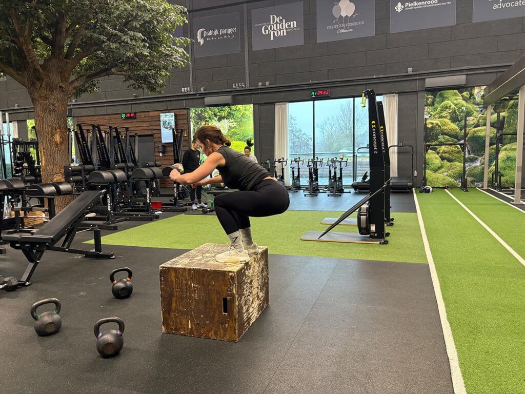 Box jump als krachtoefening voor MS patient 